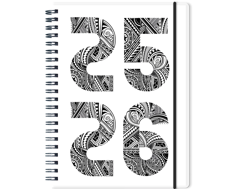 PELIKAN Schüleragenda Maori 25/26 300027021 1W/2S 15.5x19.9cm