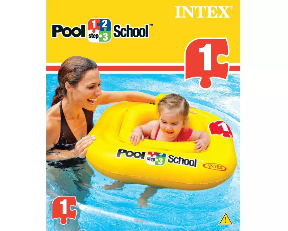 Intex Schwimmsitz Gelb