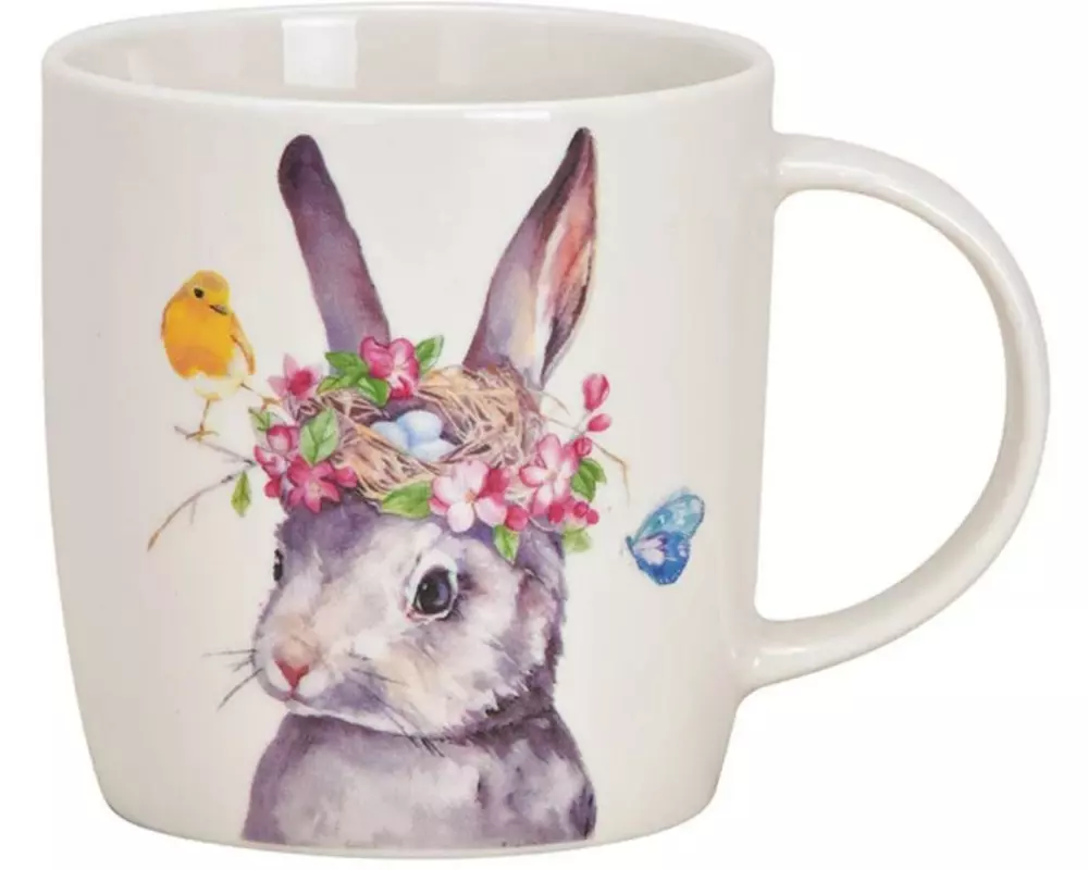 G. Wurm Teetasse Osterhase 1 Stück, Mehrfarbig