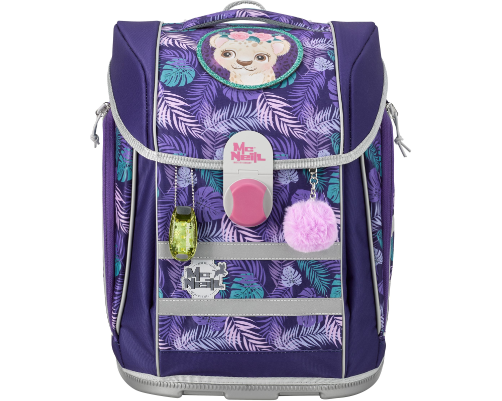 MCNEILL Schulranzen-Set McLight 2 9654251000 JUNGLE 6-teilig
