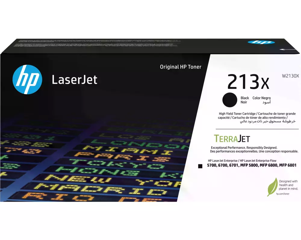 HP Toner 213X (W2130X) Black