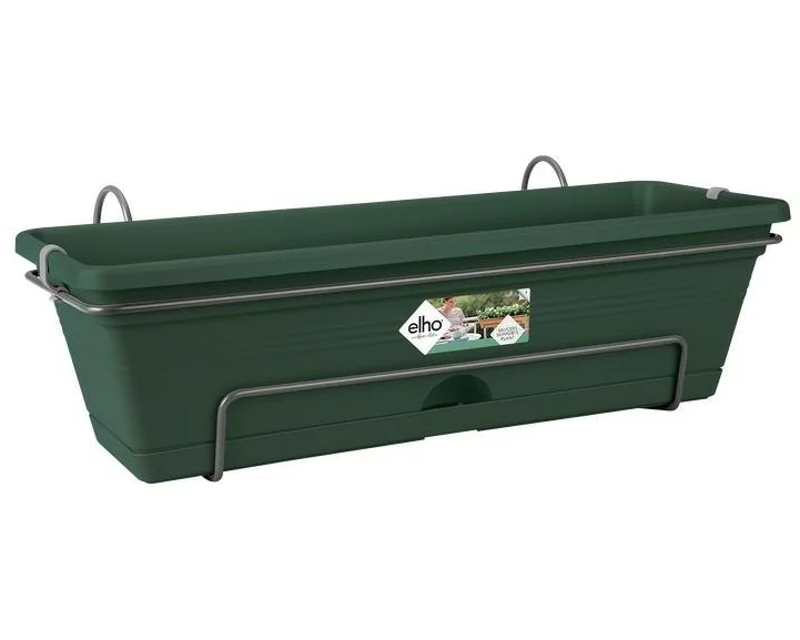 Elho Blumentopf Green Basics Balkonkasten Allin1 50 cm Grün