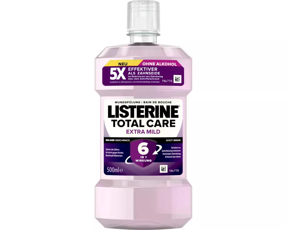 Listerine Mundspülung extra mild 500 ml