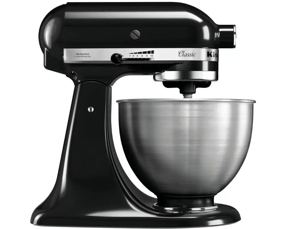 KitchenAid Küchenmaschine Classic 5K45SSSWH Schwarz