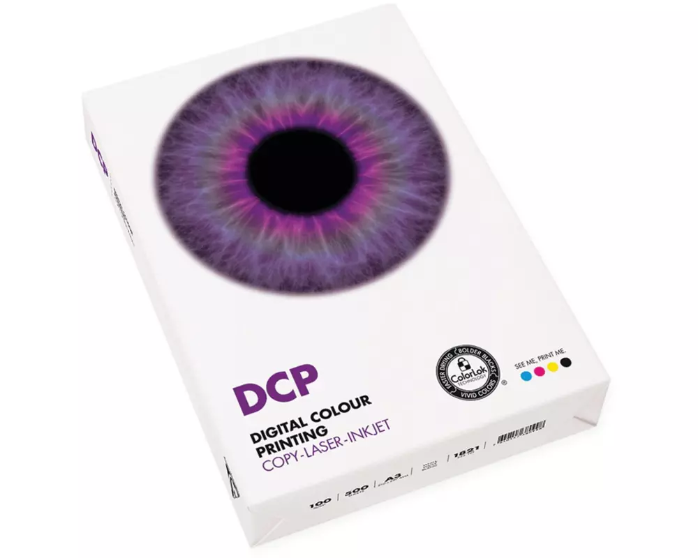 DCP Druckerpapier Supersilk A3, Hochweiss, 100 g/m²,500 Blatt