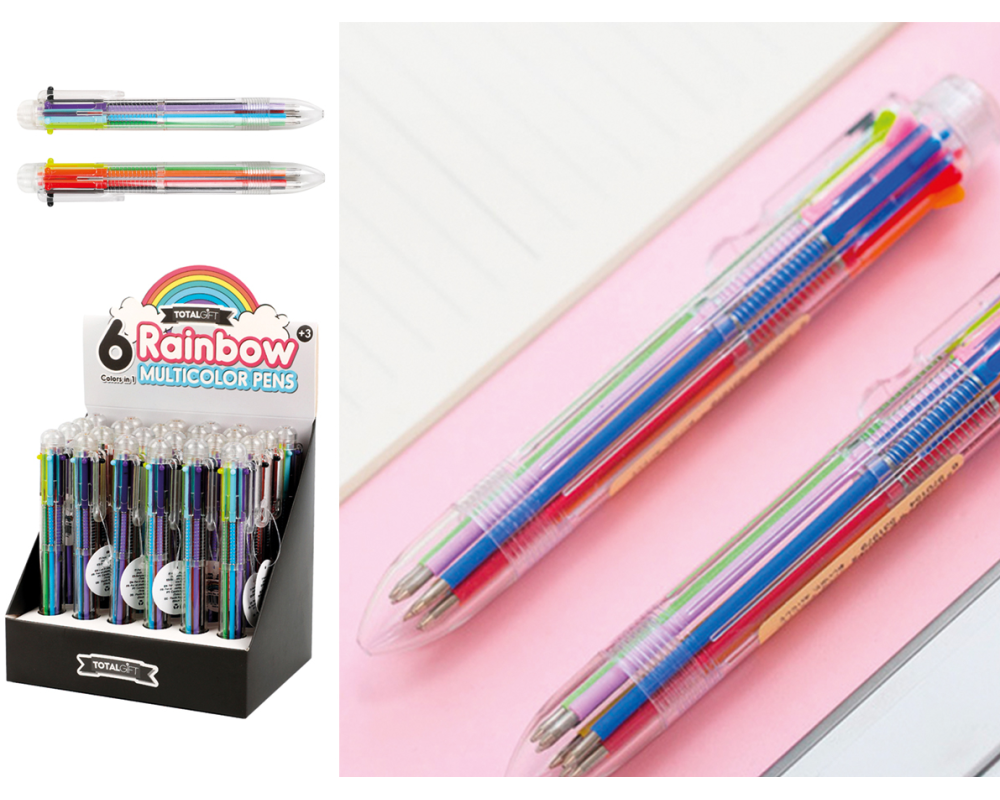 ROOST Kugelschreiber mehrfarbig XL1265