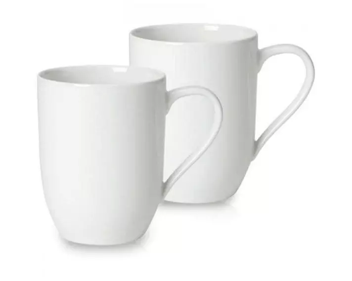Villeroy & Boch Kaffeetasse For Me 370 ml, 2 Stück, Weiss