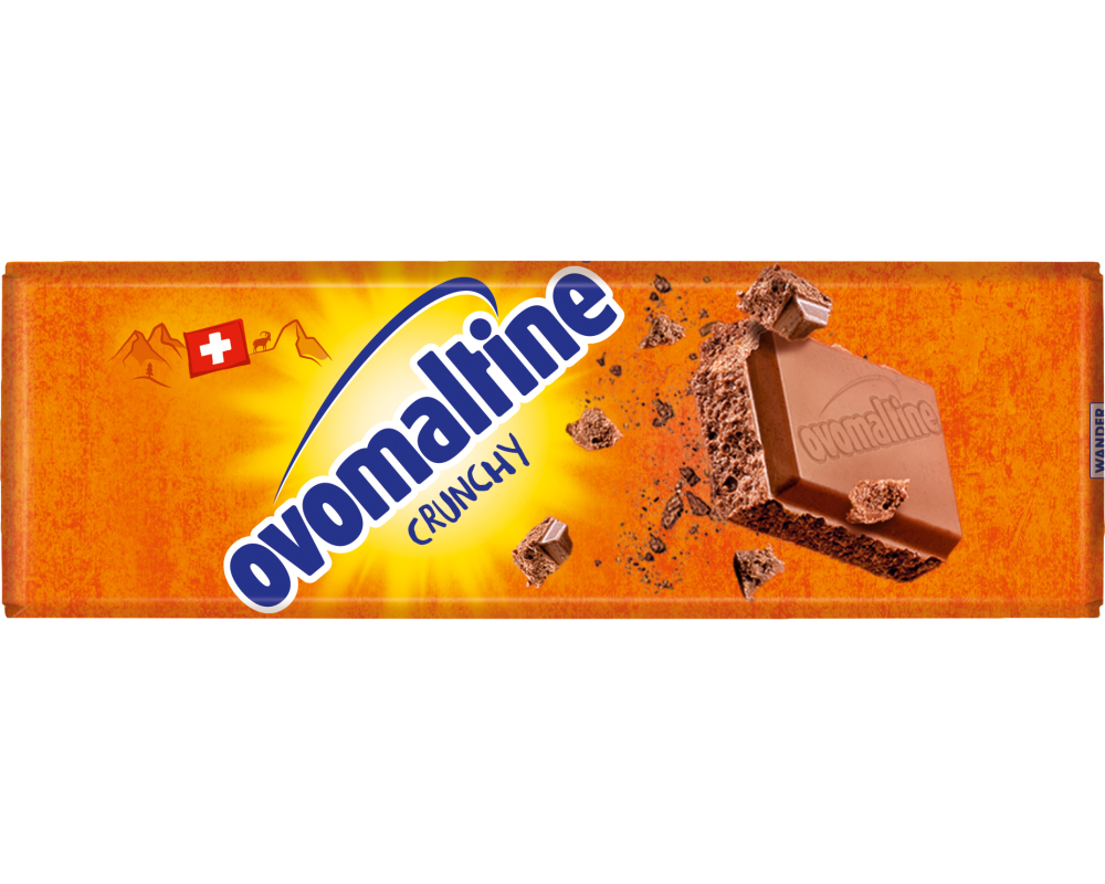 OVOMALTINE Crunchy Schokoldadenriegel 102186013 42g, 42, Stk.
