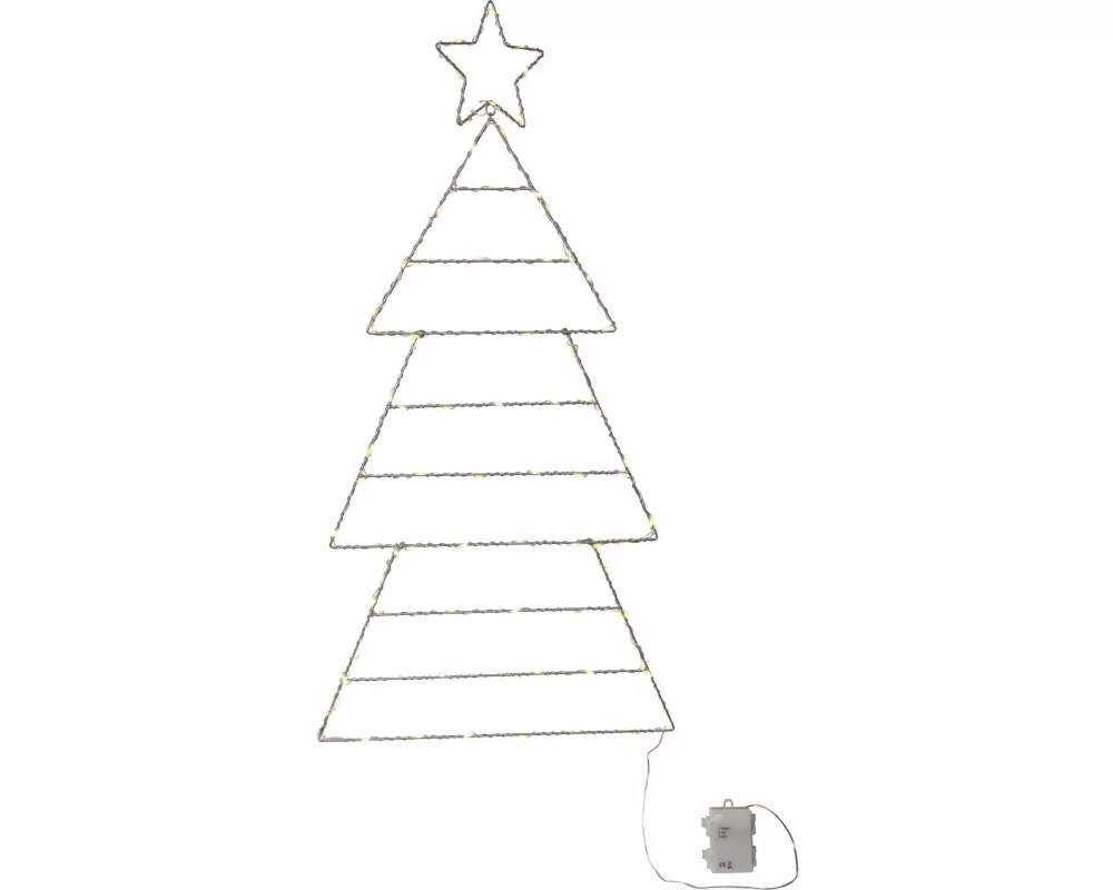 Star Trading Silhouette Folde 84 LED