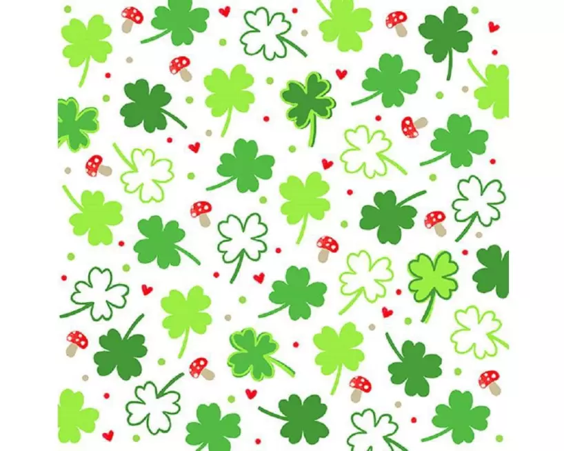 Braun + Company Papierservietten Lucky Day 33 cm x 33 cm, 20 Stück