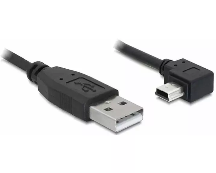 Delock USB 2.0-Kabel USB A - Mini-USB B 1 m