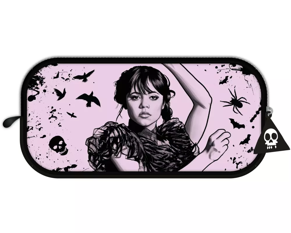 Thumbs Up! Wednesday Mäppchen Darkness Rosa/Schwarz