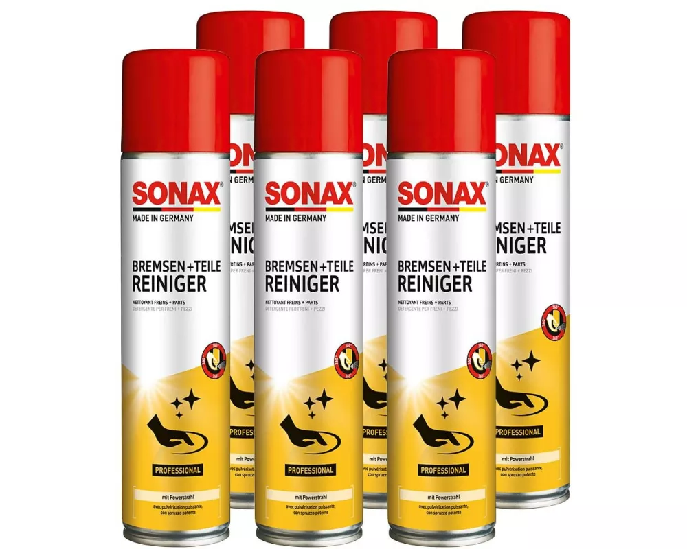 Sonax PROFESSIONAL Bremsenreiniger 6 Dosen 2400 ml