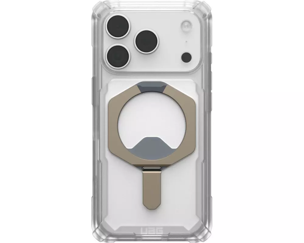 UAG Back Cover Plasma XTE MS Kickstand iPhone 17 Pro Titanium