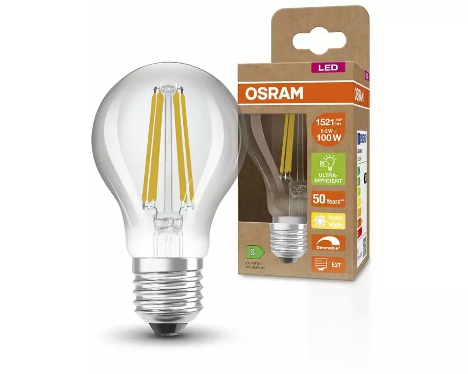 OSRAM Lampe LED superstar+ classic A Warmweiss (WW)