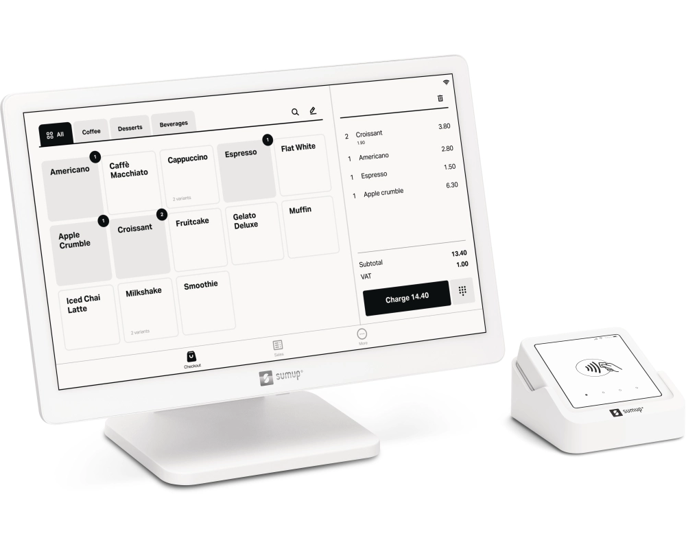 SUMUP Kassensystem Lite Bundle SUM800607401 inkl. Solo & Ladestation