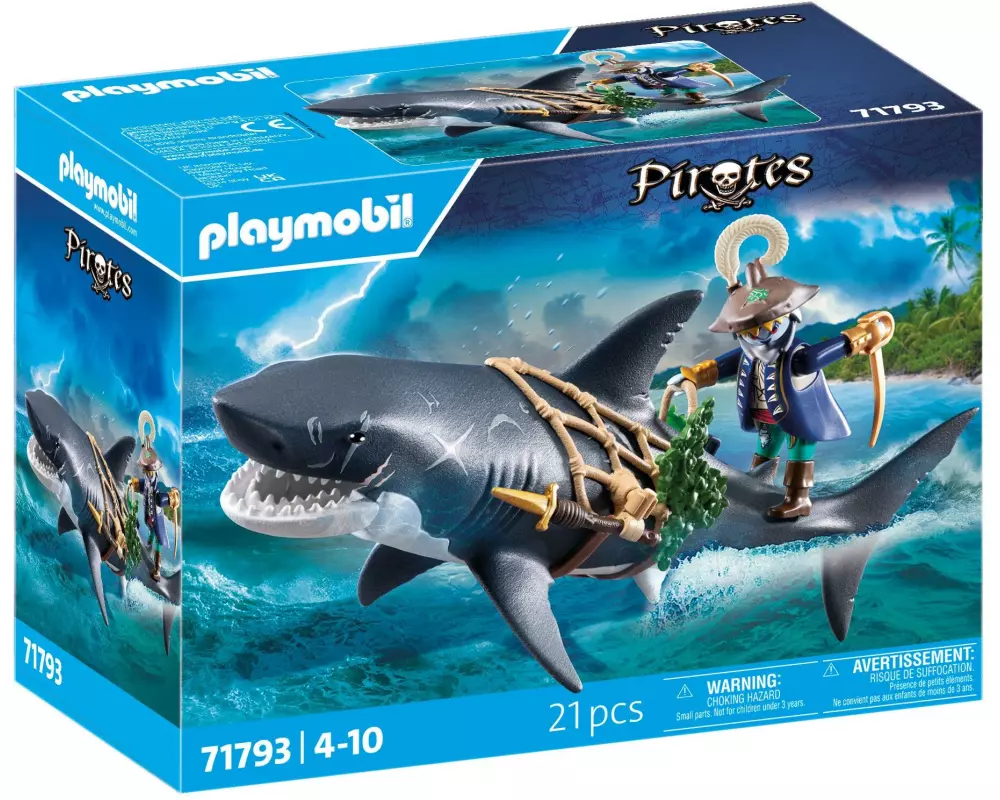 Playmobil Pirates Gefahr durch Riesenhai 71793