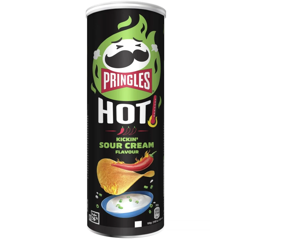 Pringles Int. Chips Hot Kickin' Sour Cream 160 g