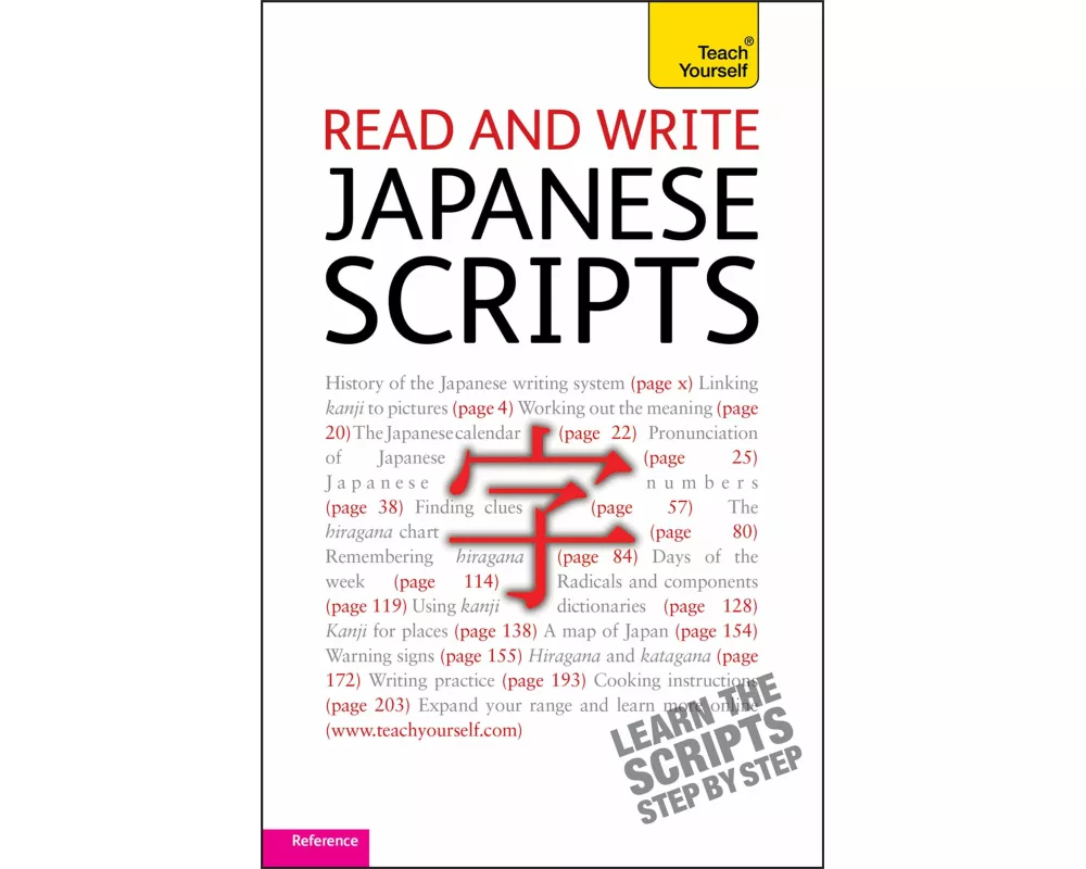 Read and Write Japanese Scripts: Teach Yourself