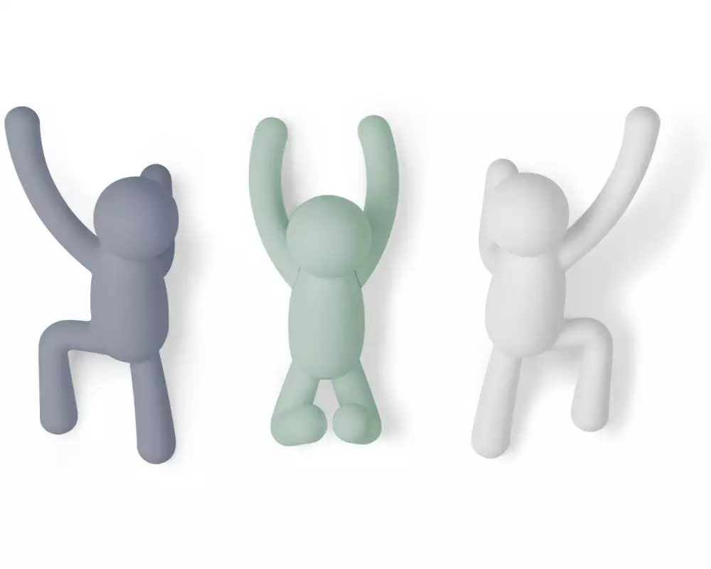 Umbra Wandhaken Buddy Mehrfarbig, Kunststoff