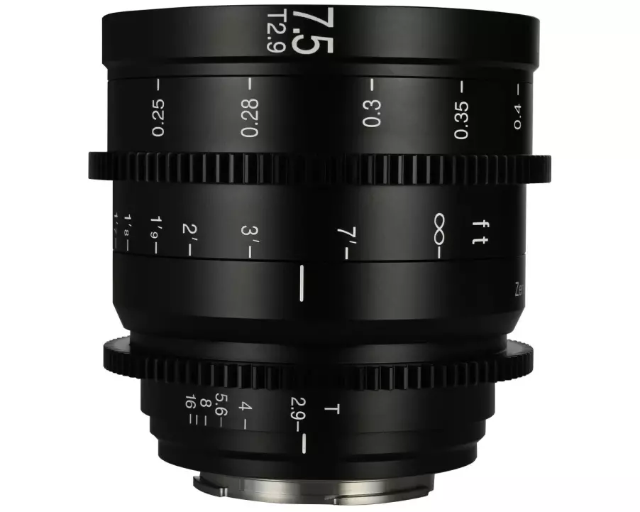 Venus Optic Festbrennweite 7.5mm T/2.9 Zero-D S35 Cine Lens – E-Mount