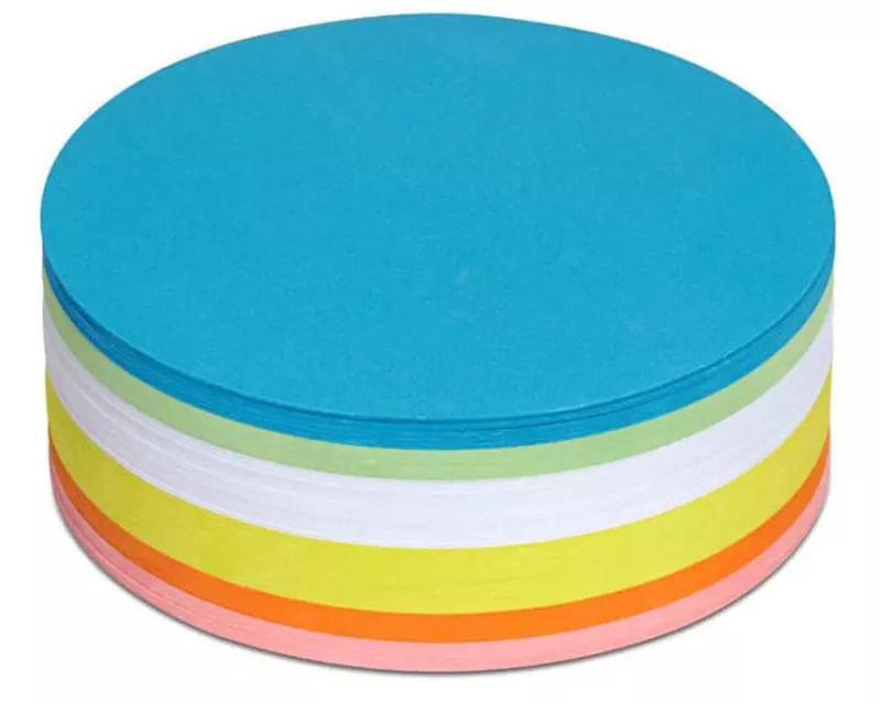 Maul Moderationskarten 14 cm rund, 250 Stück