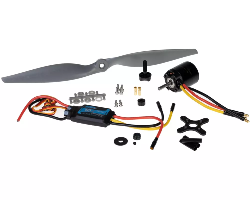 EP Brushless-Antriebsset Trainer 3S 2826-1150 KV, 60 A