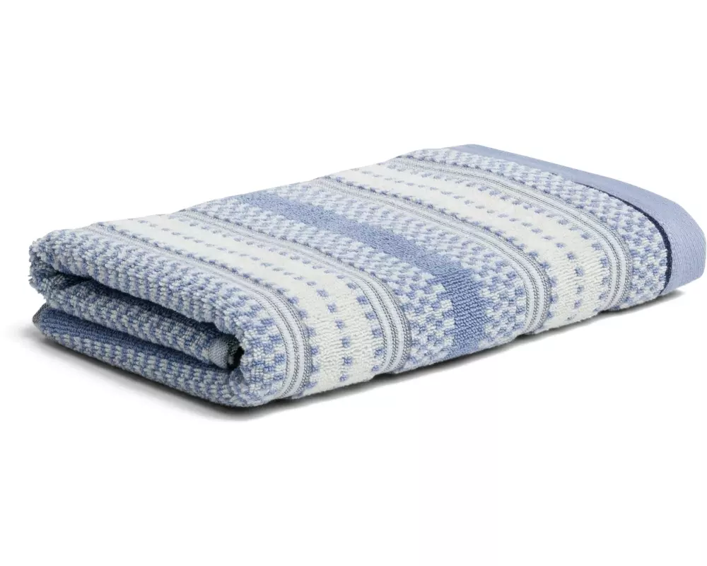 Möve Handtuch Organic Allover 50 x 100 cm, Blau