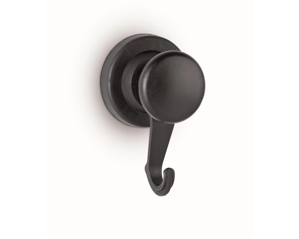 Maul Haftmagnet Neodym 10 x 53 mm Karussellhaken Schwarz