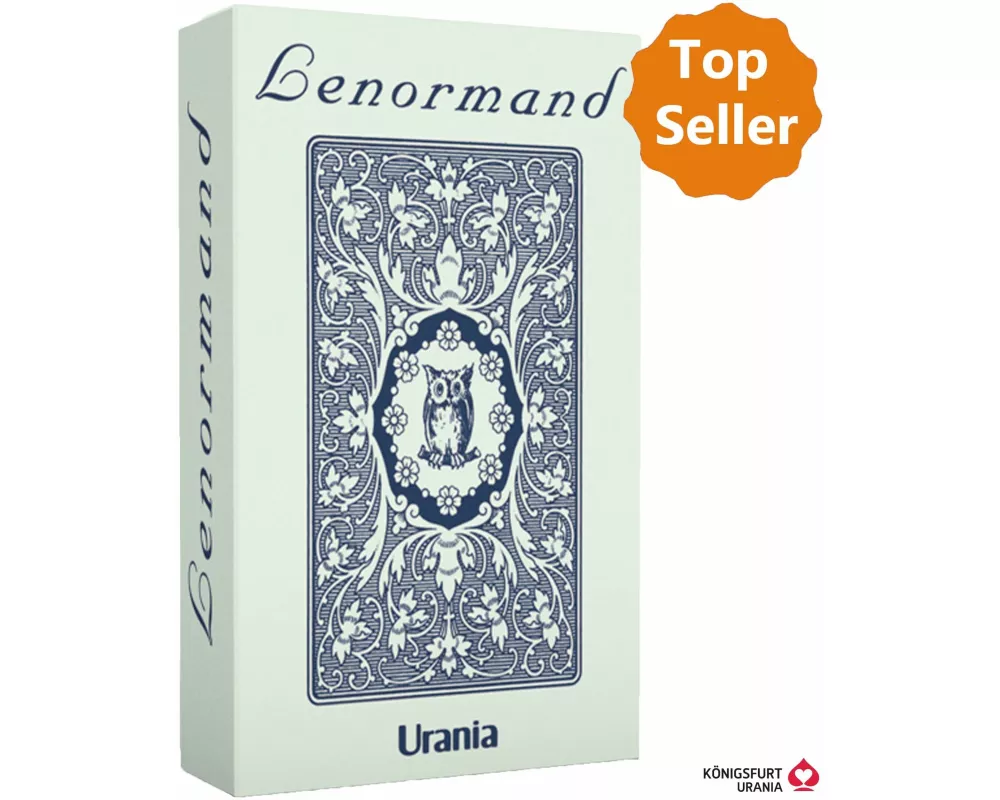 Lenormand Orakelkarten - Blaue Eule