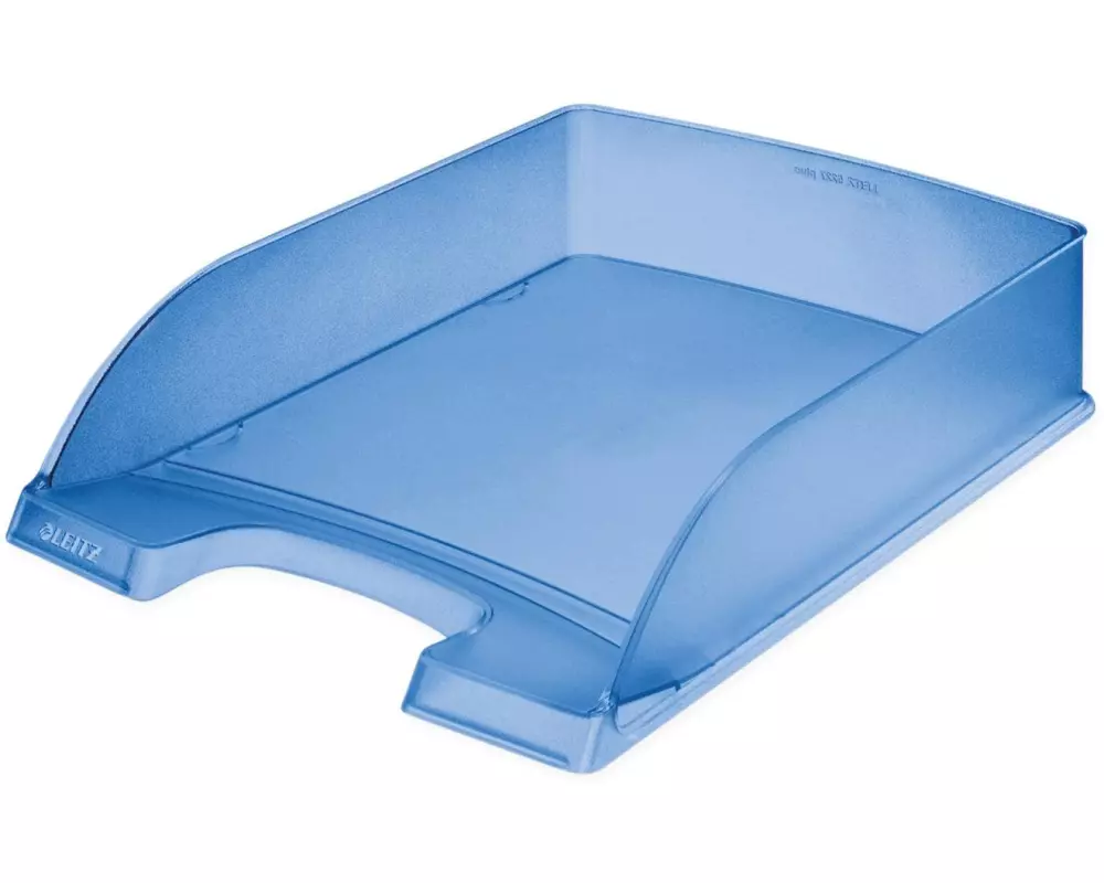 Leitz Ablagekorb Plus Standard Frost Blau/Transparent