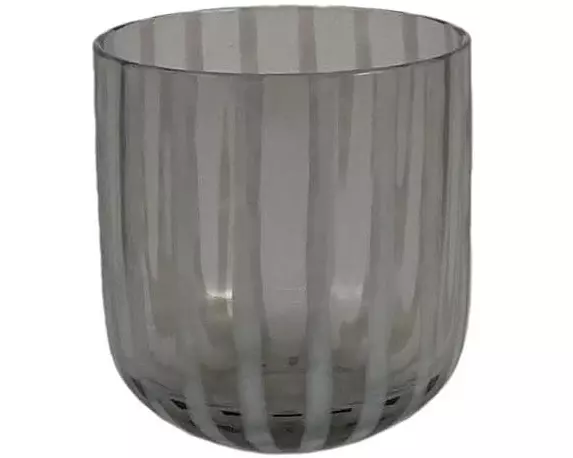 OYOY Trinkglas Mizu 320 ml, 2 Stück, Grau