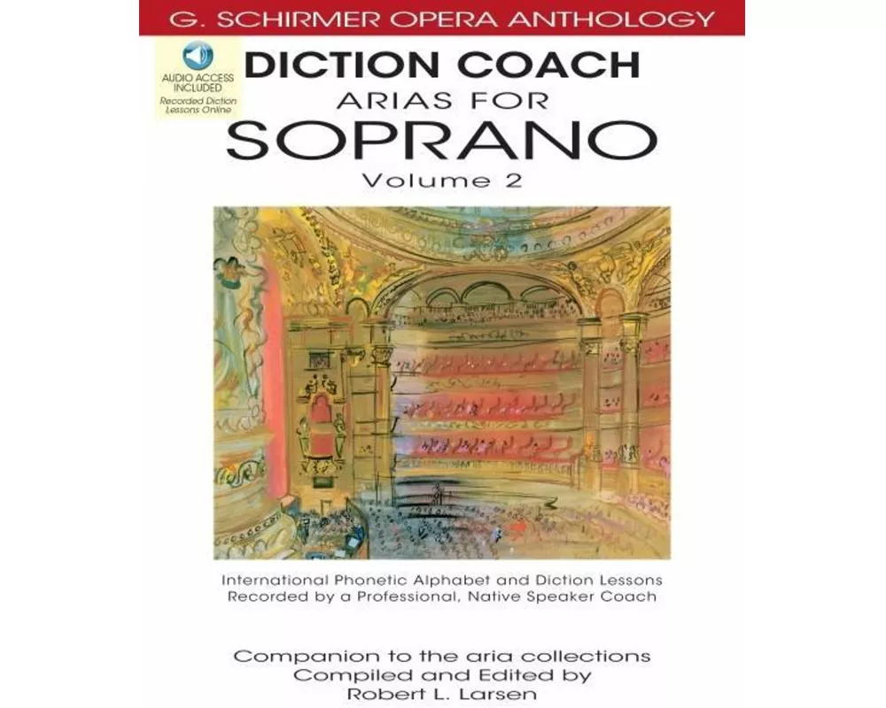 Diction Coach - Soprano, Vol. 2 Book/Online Audio