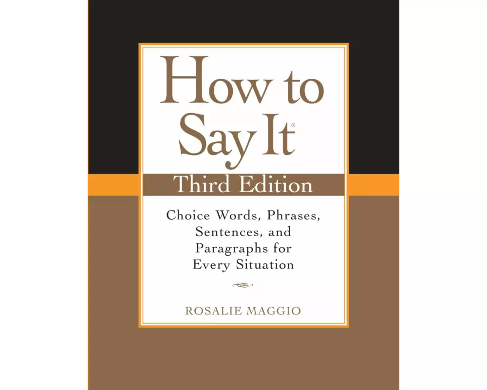 How to Say It