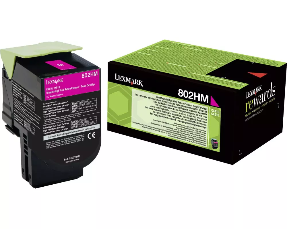 Lexmark Toner 80C2HM0 Magenta