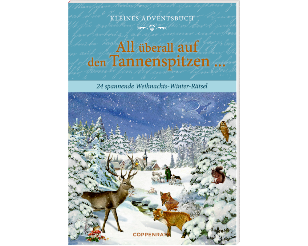 COPPENRATH Kleines Adventsbuch 64635 All überall auf den Tannenspi