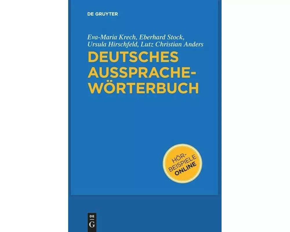 Deutsches Aussprachewörterbuch