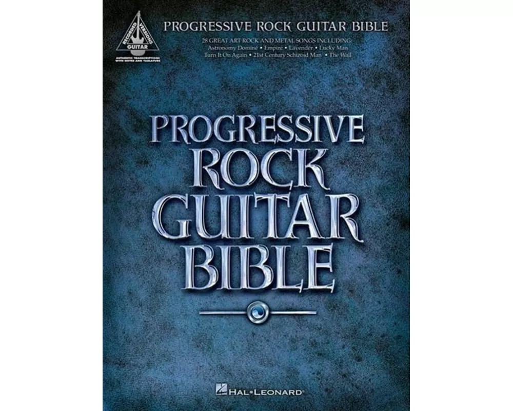 Progressive Rock Guitar Bible