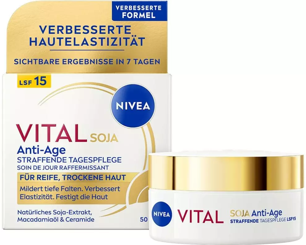 NIVEA Tagescrème Vital Soja Anti-Age 50 ml