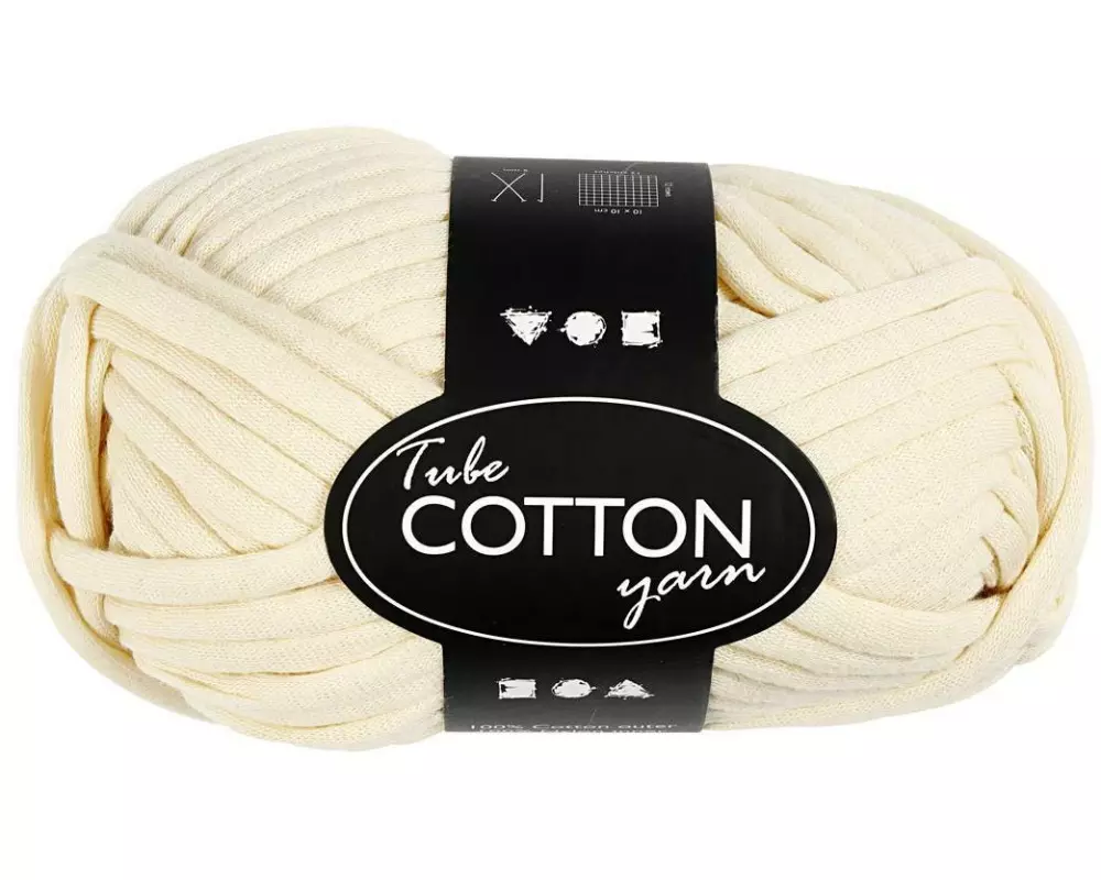 Creativ Company Schlauchgarn 100 g Crème