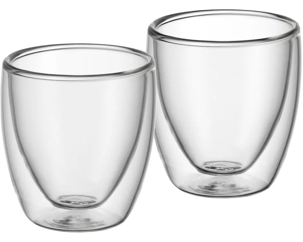 WMF Espressotasse Kult 80 ml, 2 Stück, Transparent