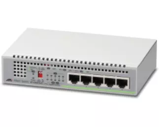 Allied Telesis AT-GS910/5-50 Unmanaged Gigabit Ethernet (10/100/1000) Grau