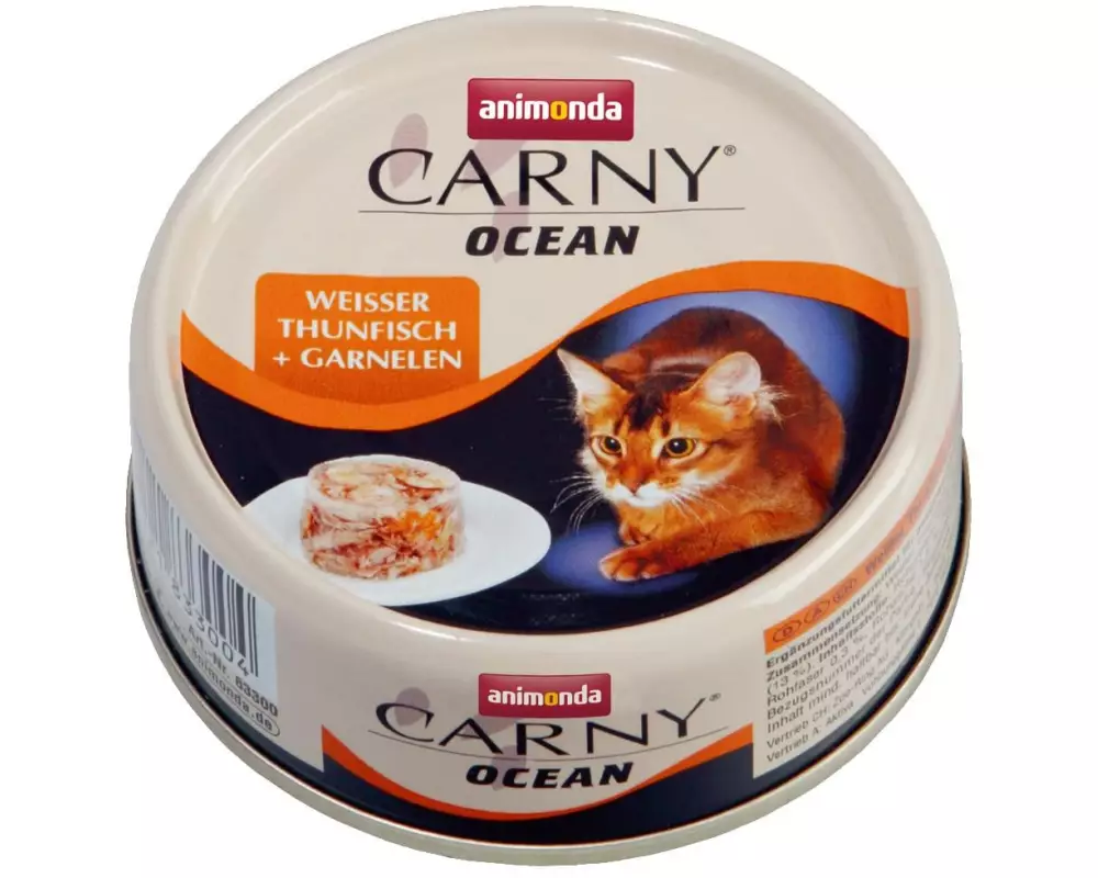 animonda Nassfutter Carny Ocean Thunfisch & Garnelen, 80 g
