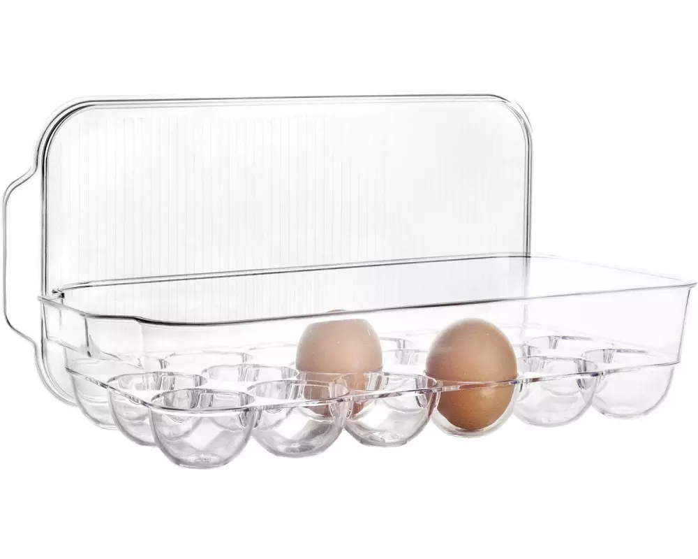 Ibili Eierbehälter für 18 Eier Kunststoff 33 x 17 cm