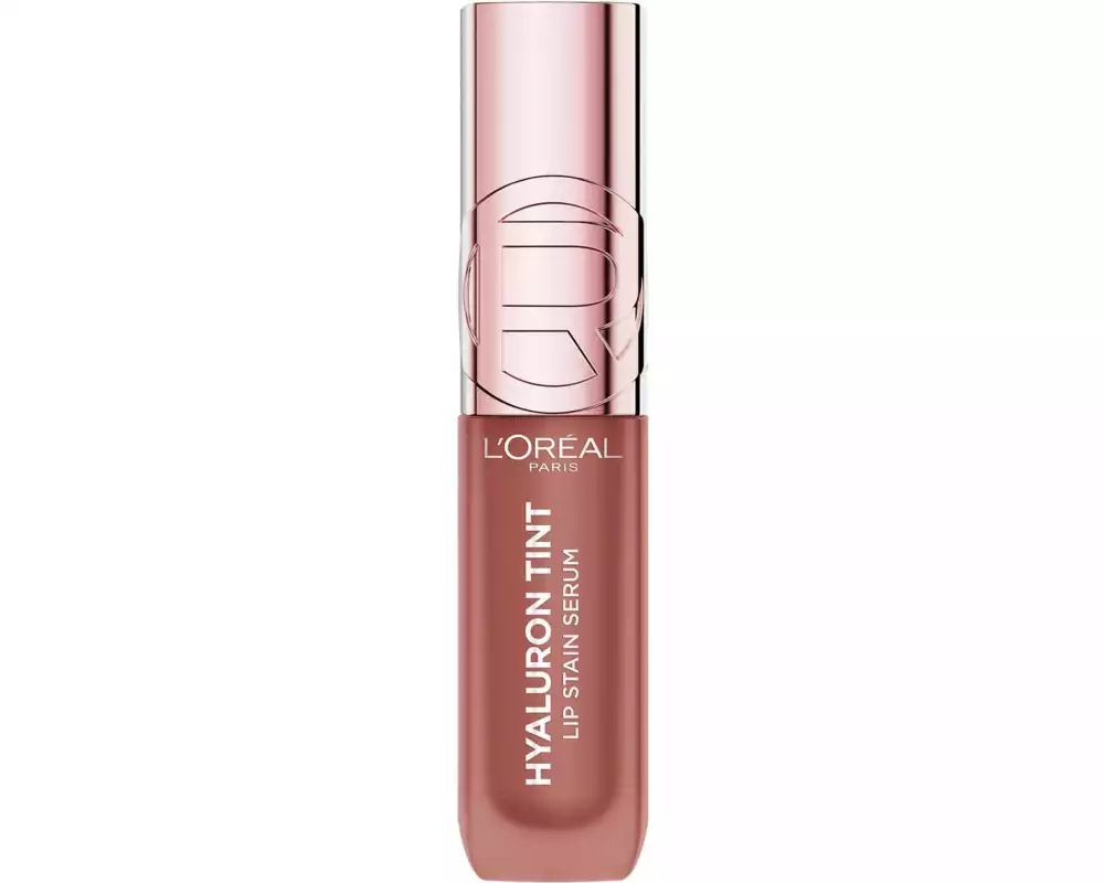 L'Oréal Paris Lip Gloss Paradise Hyaluron Tint Lip Stain 485 Nude Espresso