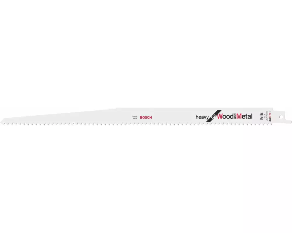 Bosch Professional Säbelsägeblatt S 1411 DF Heavy Wood and Metal, 5 Stück