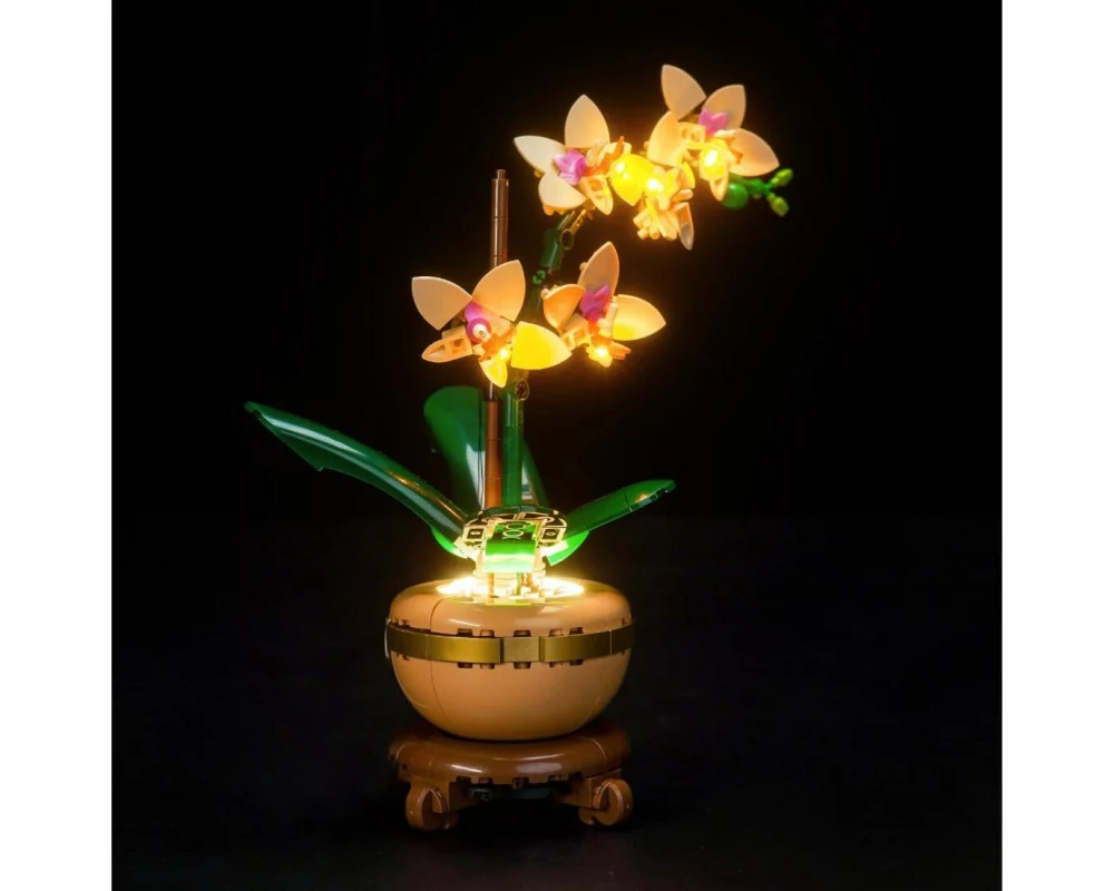 BrickBling LED-Licht-Set für LEGO Mini-Orchidee (10343)