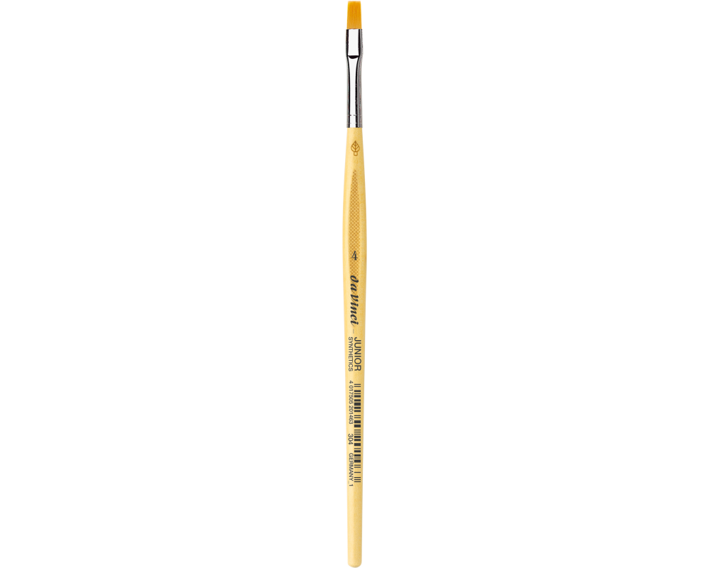 DA VINCI Flachpinsel Junior Synthetics VA-304_4 Grösse 4, Synthetik