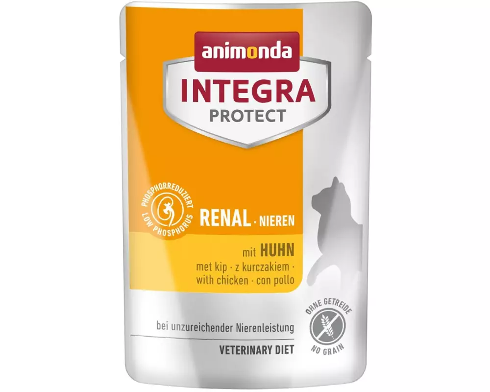 Animonda Integra Protect Nassfutter Renal mit Huhn, 85 g