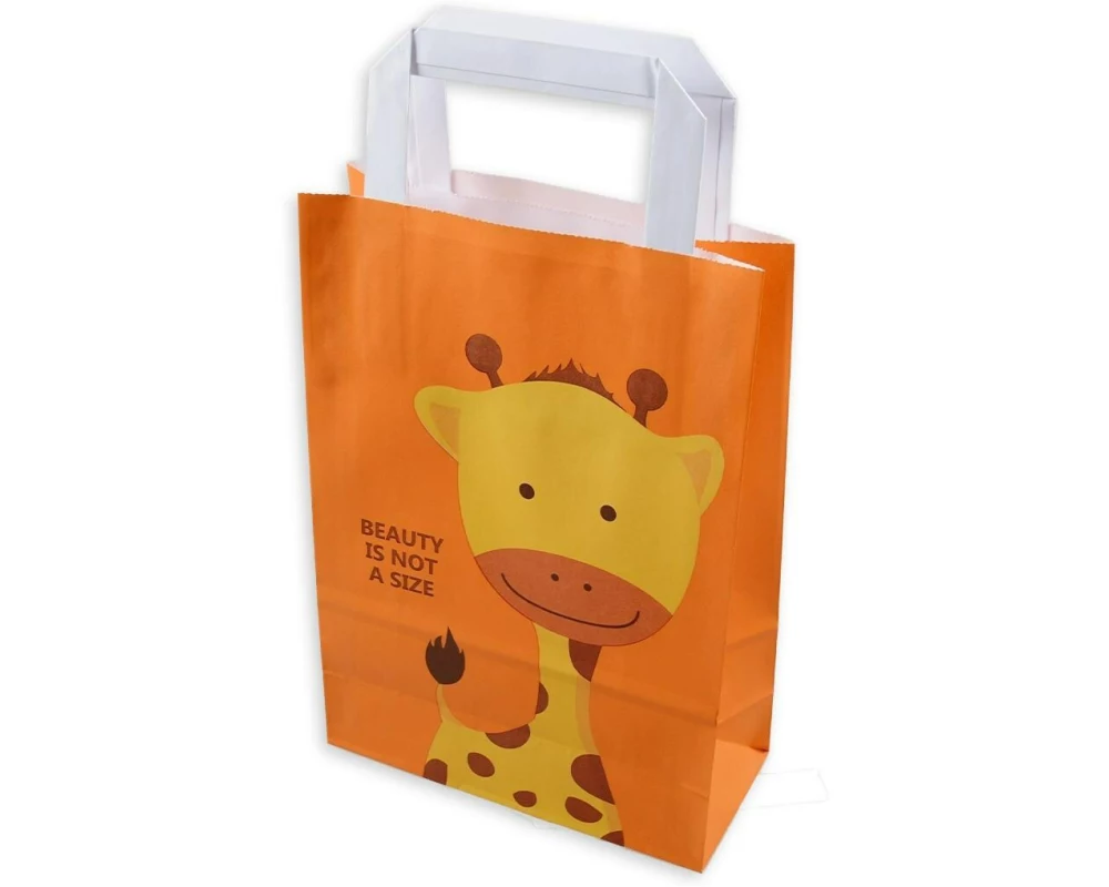 ELCO Geschenktüte Color Animal Giraffe 18 x 8 x 26 cm, 50 Stück